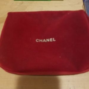 Chanel makeup bag